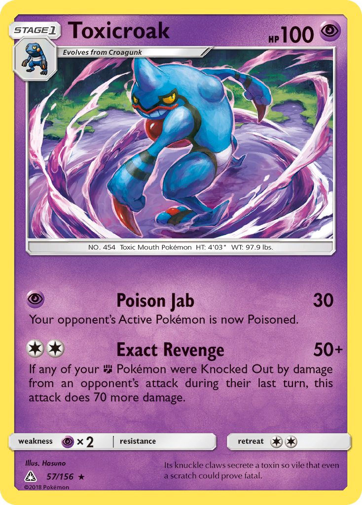 Toxicroak – Ultra Prism