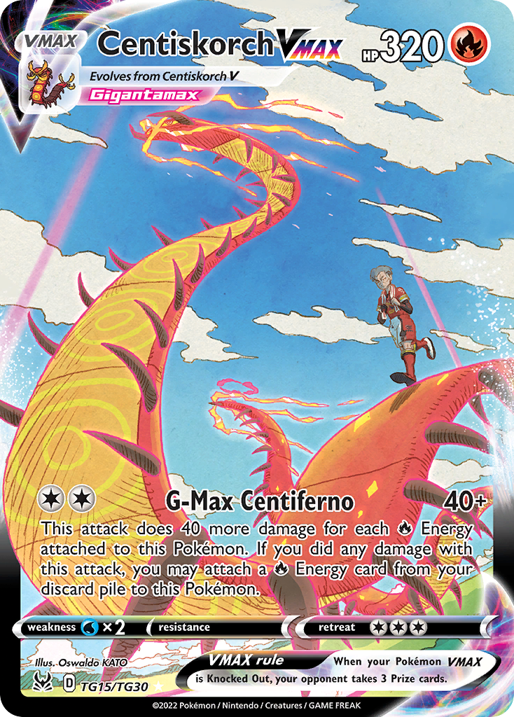 Centiskorch VMAX – Lost Origin Trainer Gallery