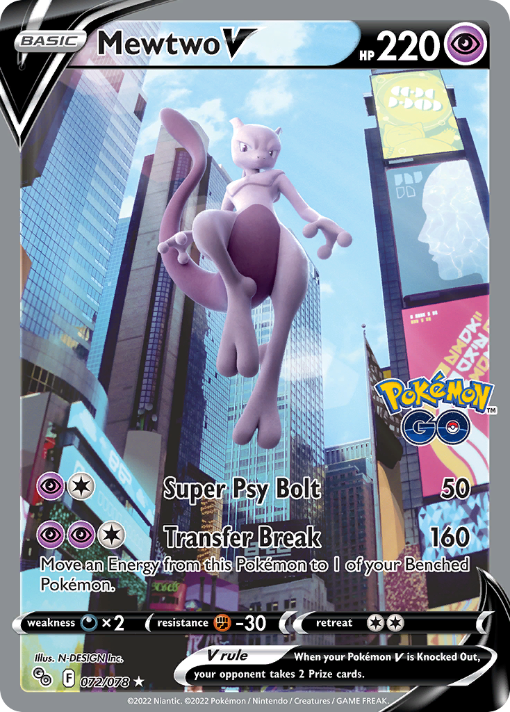 Mewtwo V – Pokémon GO