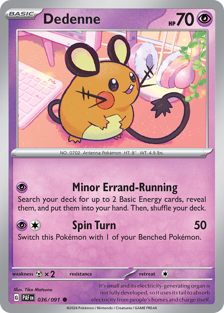 Dedenne – Paldean Fates