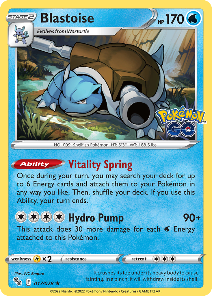 Blastoise – Pokémon GO