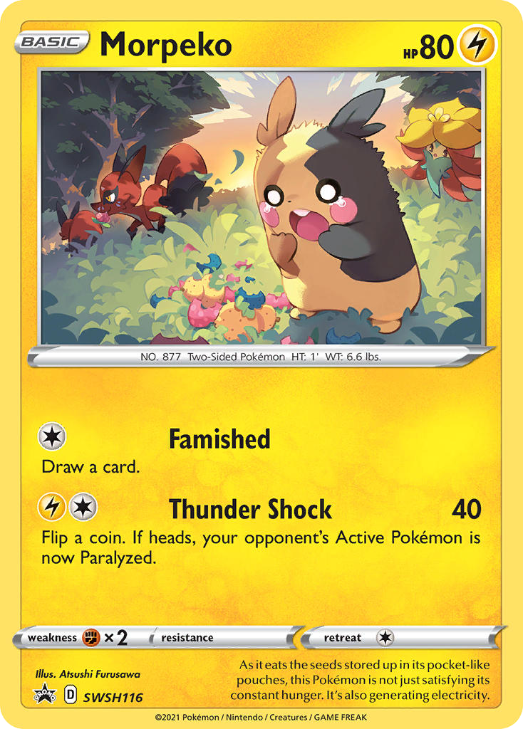 Morpeko – SWSH Black Star Promos