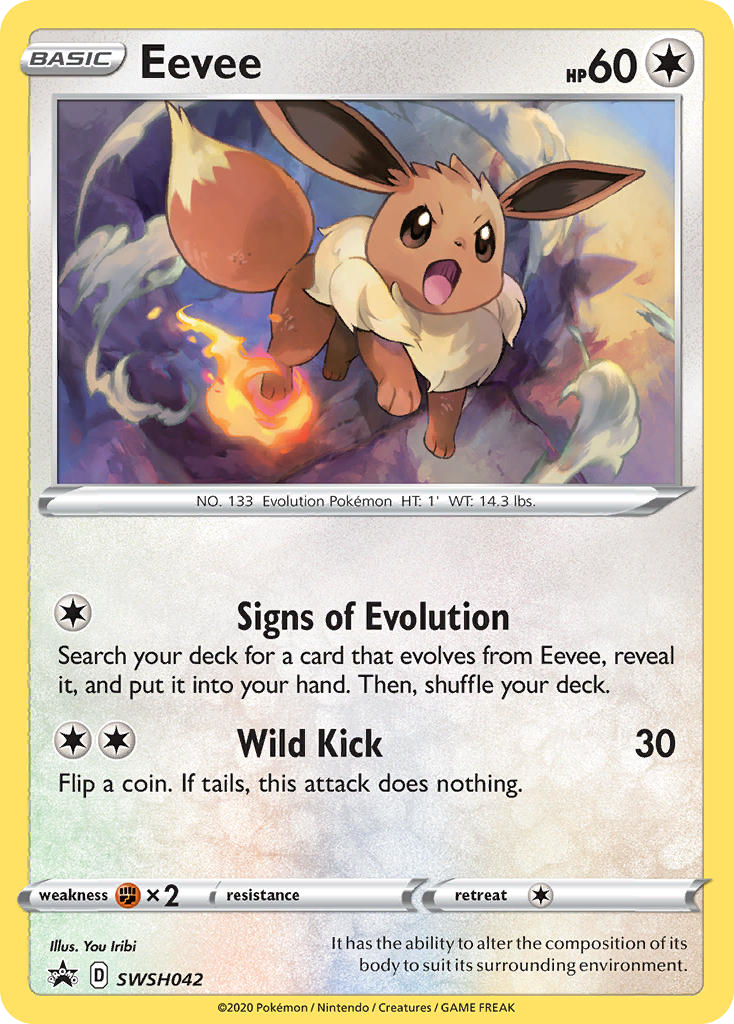 Eevee – SWSH Black Star Promos