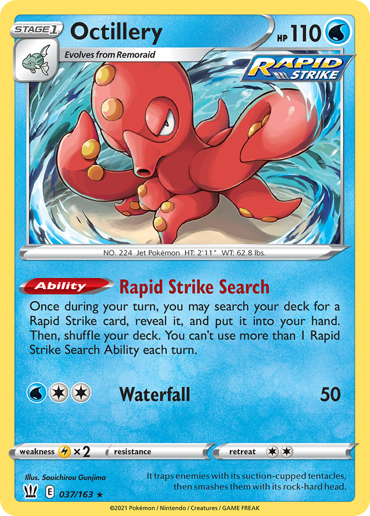 Octillery – Battle Styles