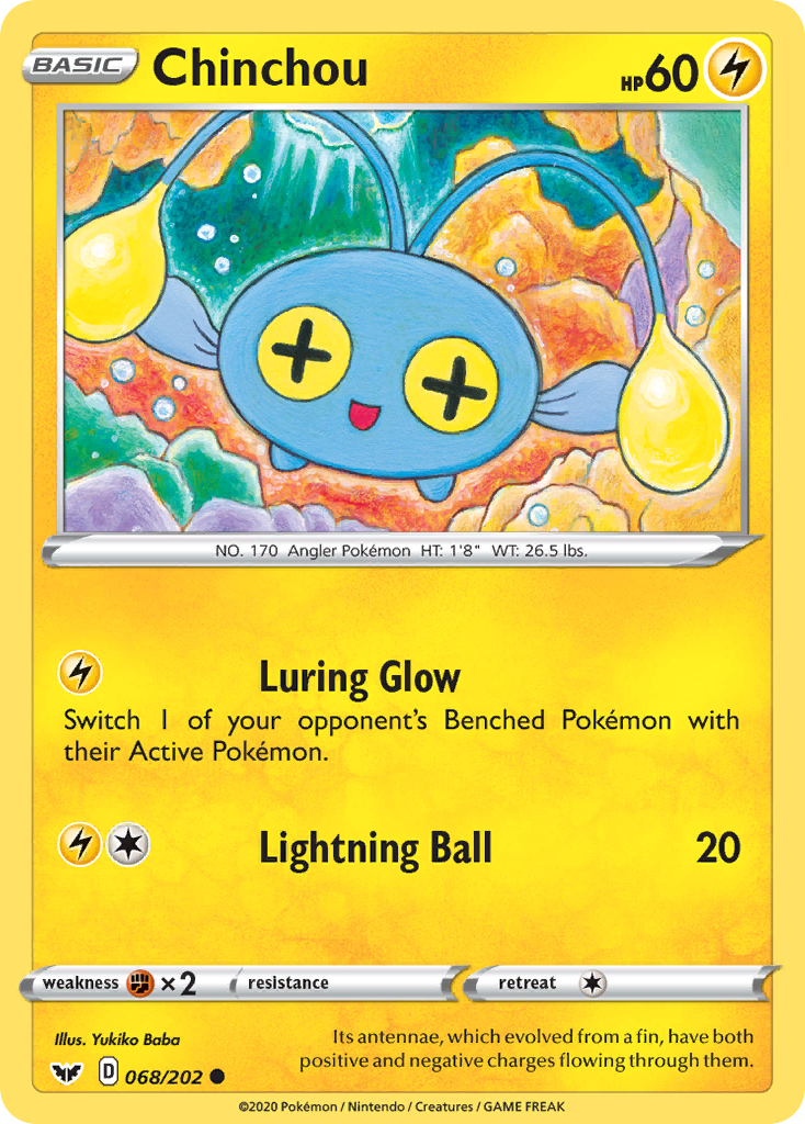Chinchou – Sword & Shield