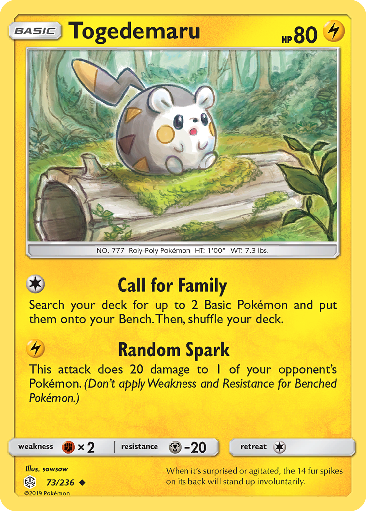 Togedemaru – Cosmic Eclipse