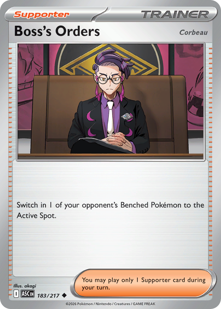 Boss's Orders – Ascended Heroes