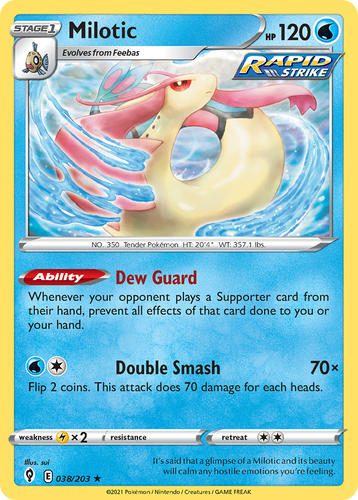 Milotic – Evolving Skies
