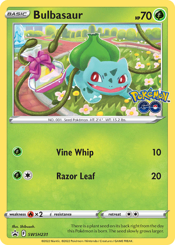 Bulbasaur – SWSH Black Star Promos