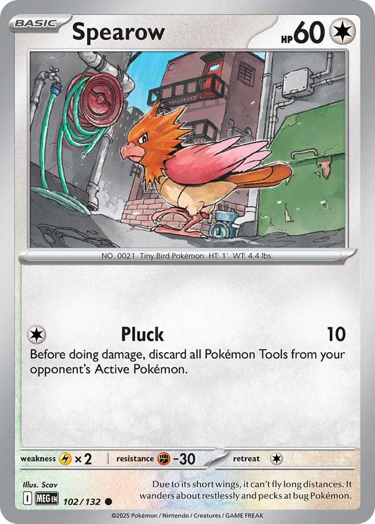 Spearow – Mega Evolution