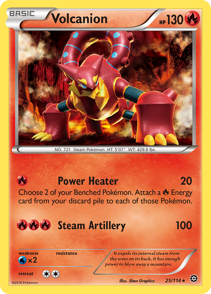 Volcanion – Steam Siege