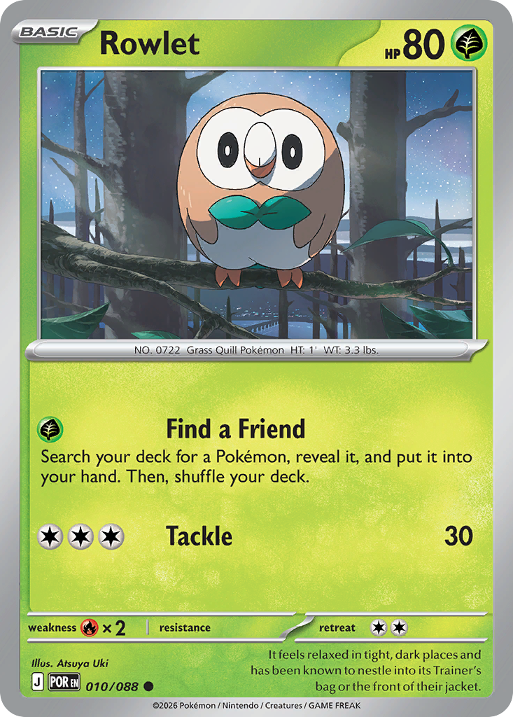Rowlet – Perfect Order