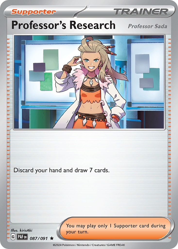 Professor's Research – Paldean Fates