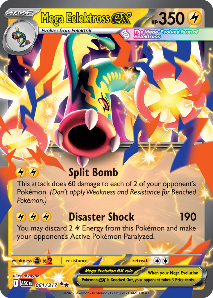 Mega Eelektross ex – Ascended Heroes