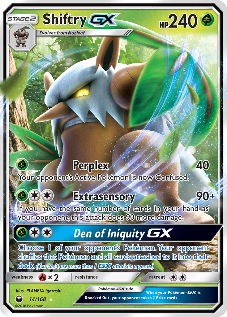 Shiftry-GX – Celestial Storm