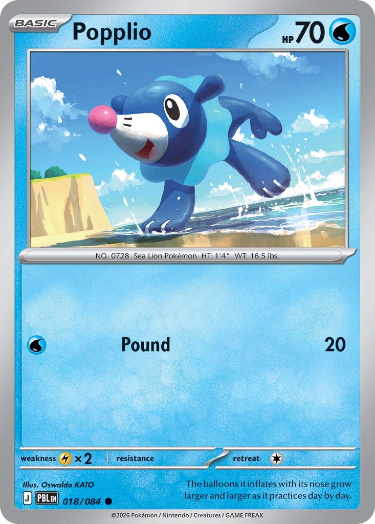 Popplio – Pitch Black