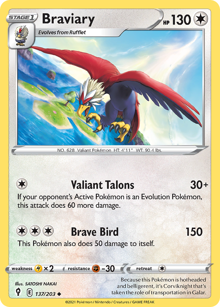 Braviary – Evolving Skies