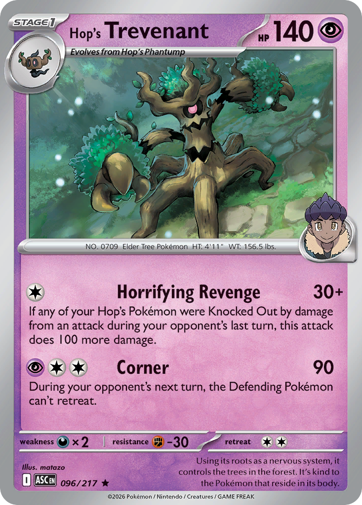 Hop's Trevenant – Ascended Heroes