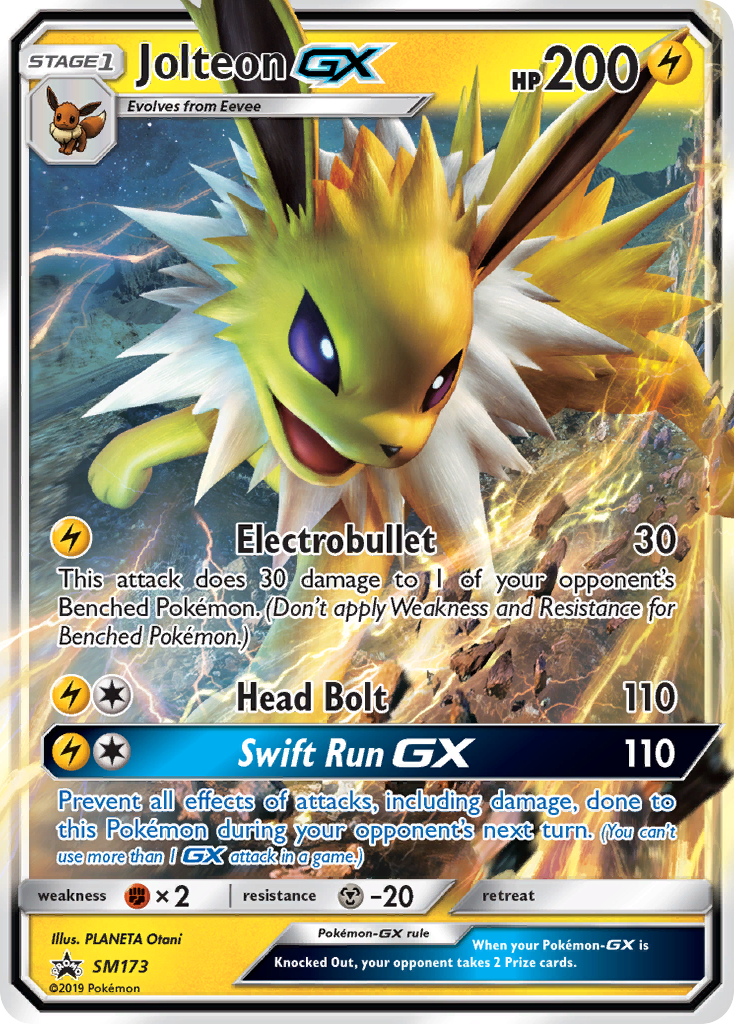 Jolteon-GX – SM Black Star Promos