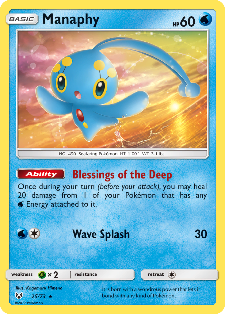 Manaphy – Shining Legends