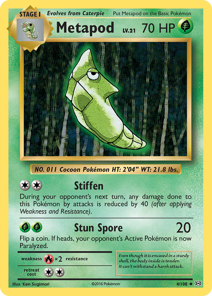 Metapod – Evolutions
