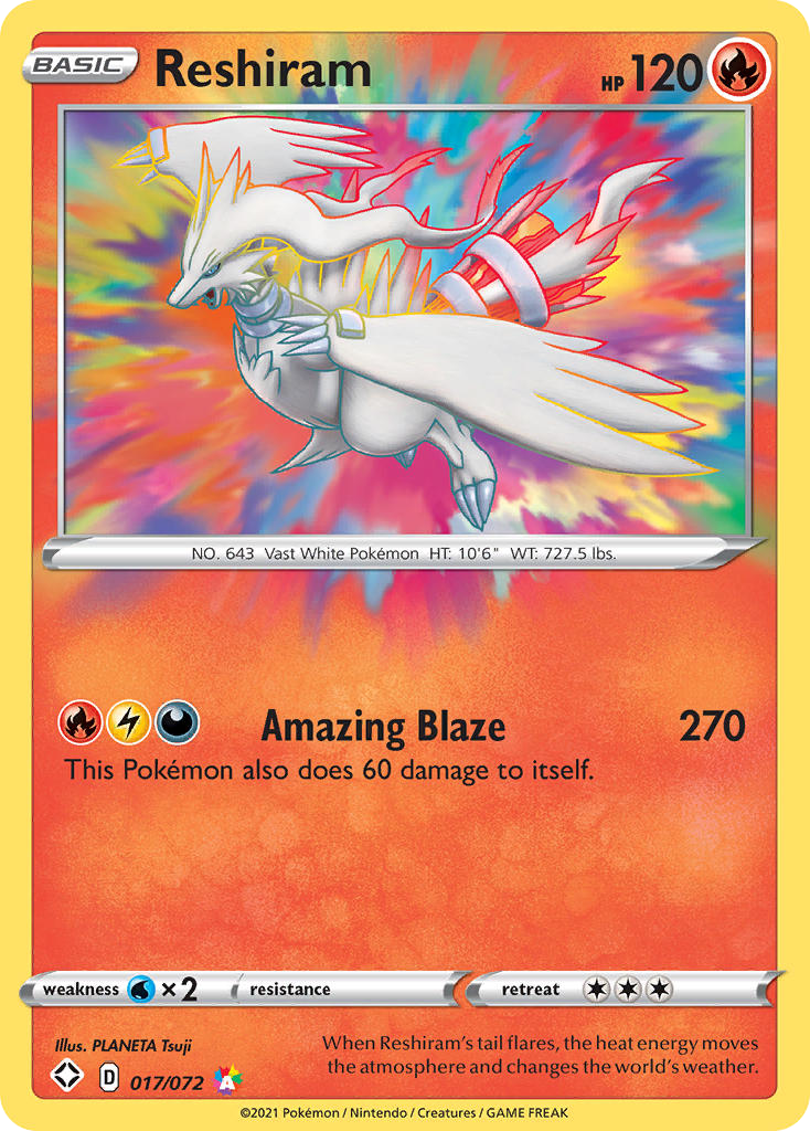 Reshiram – Shining Fates