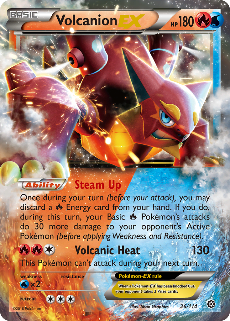 Volcanion-EX – Steam Siege
