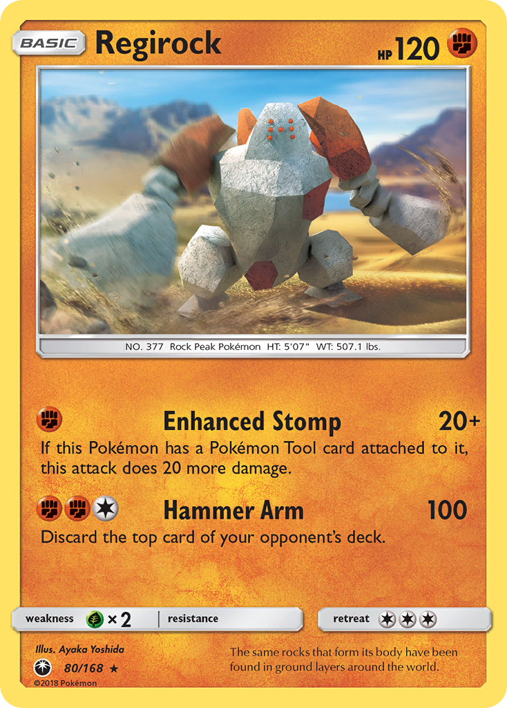 Regirock – Celestial Storm