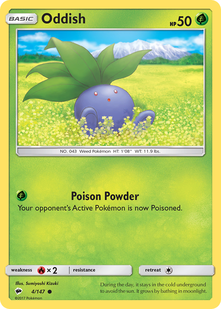 Oddish – Burning Shadows