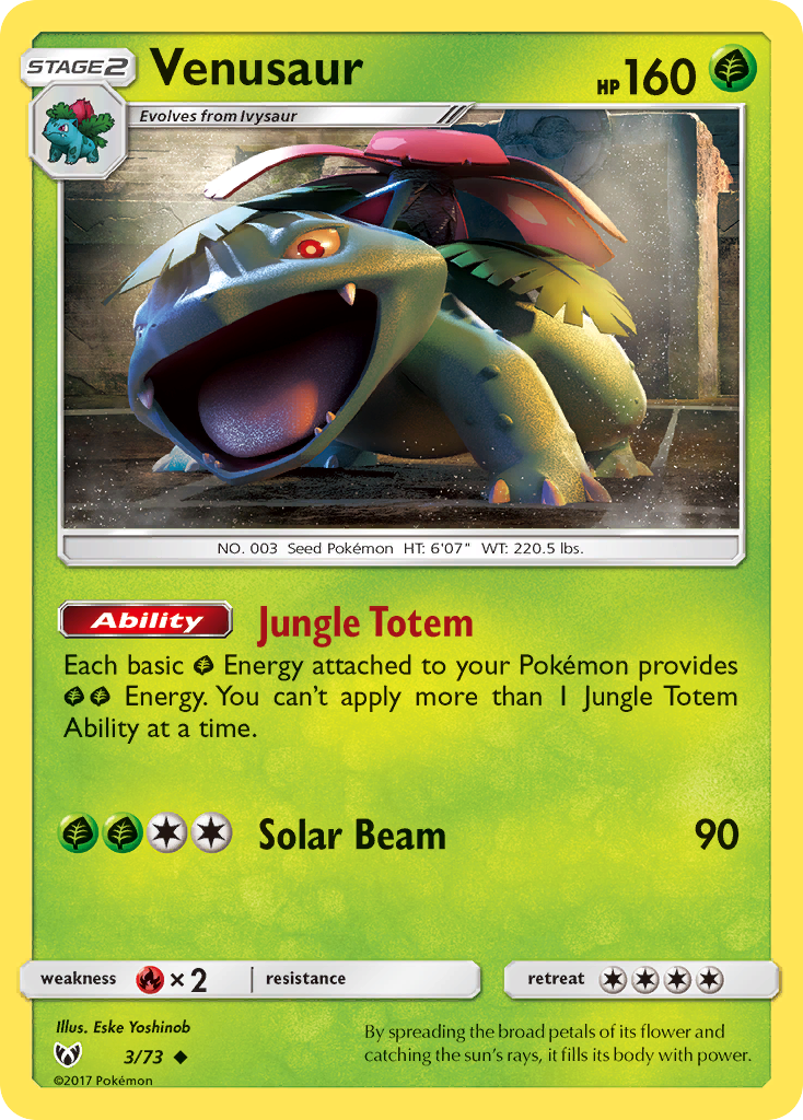 Venusaur – Shining Legends