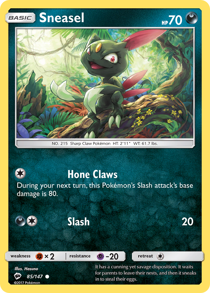Sneasel – Burning Shadows