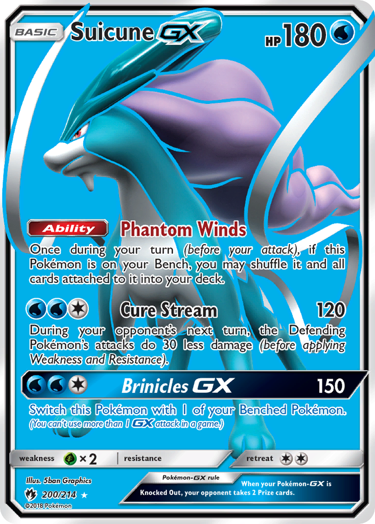 Suicune-GX – Lost Thunder