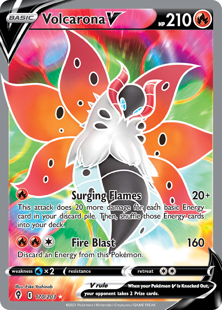 Volcarona V – Evolving Skies