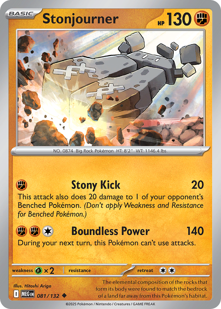 Stonjourner – Mega Evolution