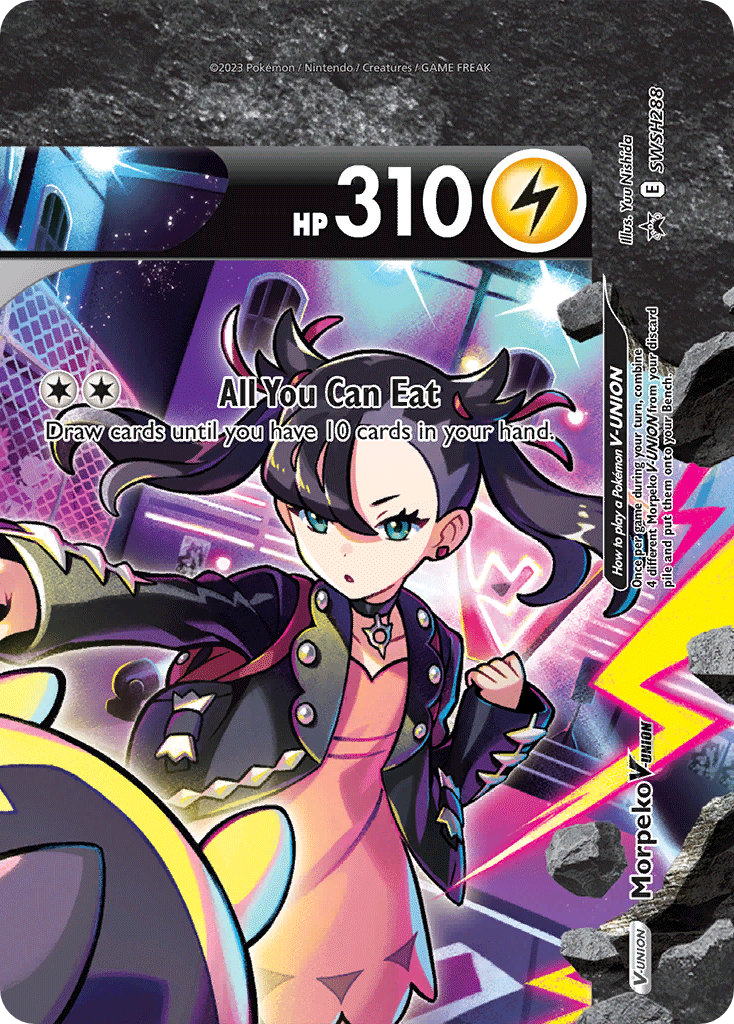 Morpeko V-UNION – SWSH Black Star Promos