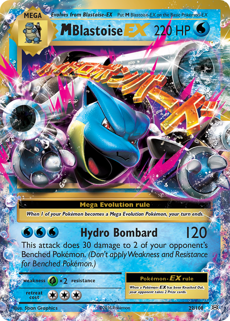 M Blastoise-EX – Evolutions