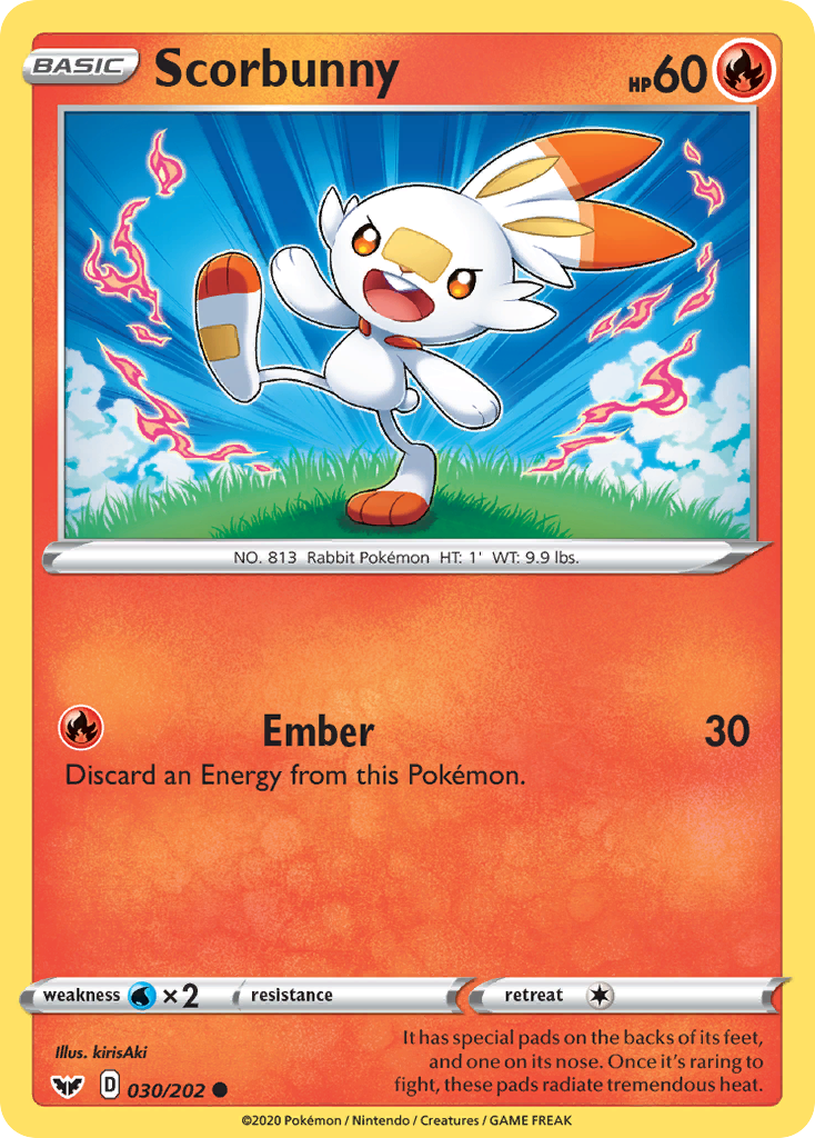 Scorbunny – Sword & Shield