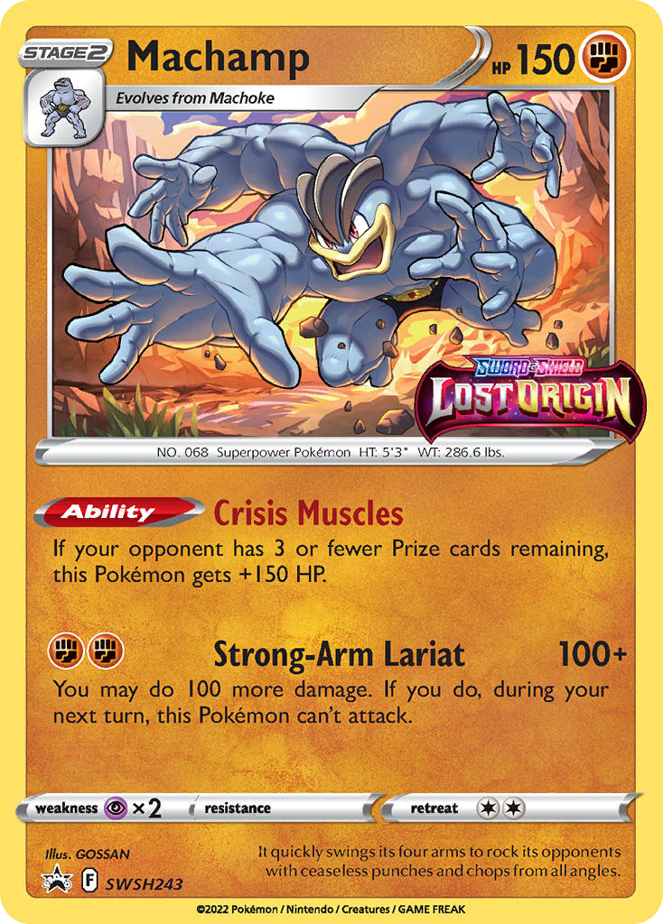Machamp – SWSH Black Star Promos