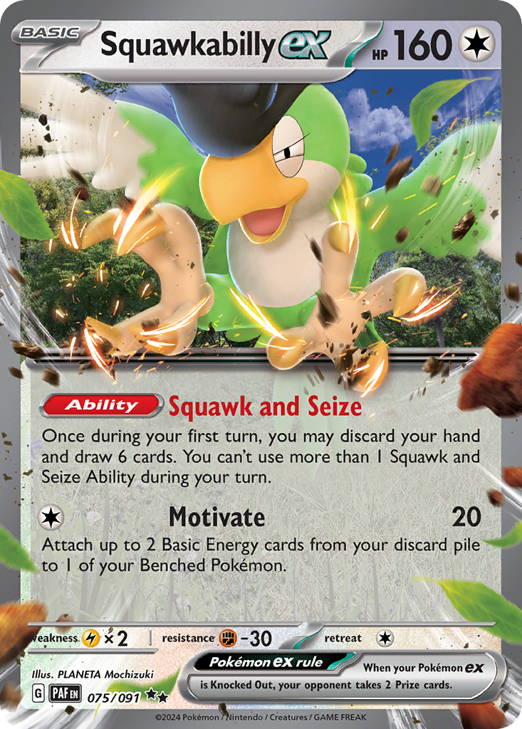 Squawkabilly ex – Paldean Fates