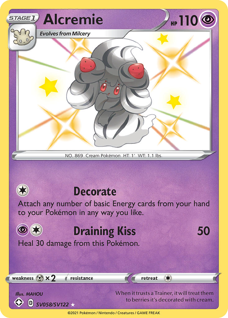 Alcremie – Shining Fates Shiny Vault