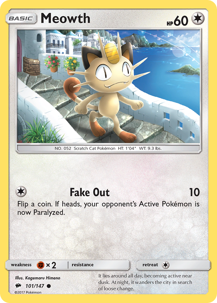 Meowth – Burning Shadows