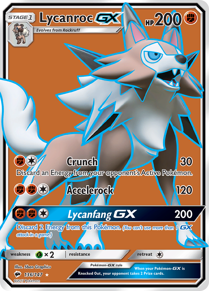 Lycanroc-GX – Burning Shadows