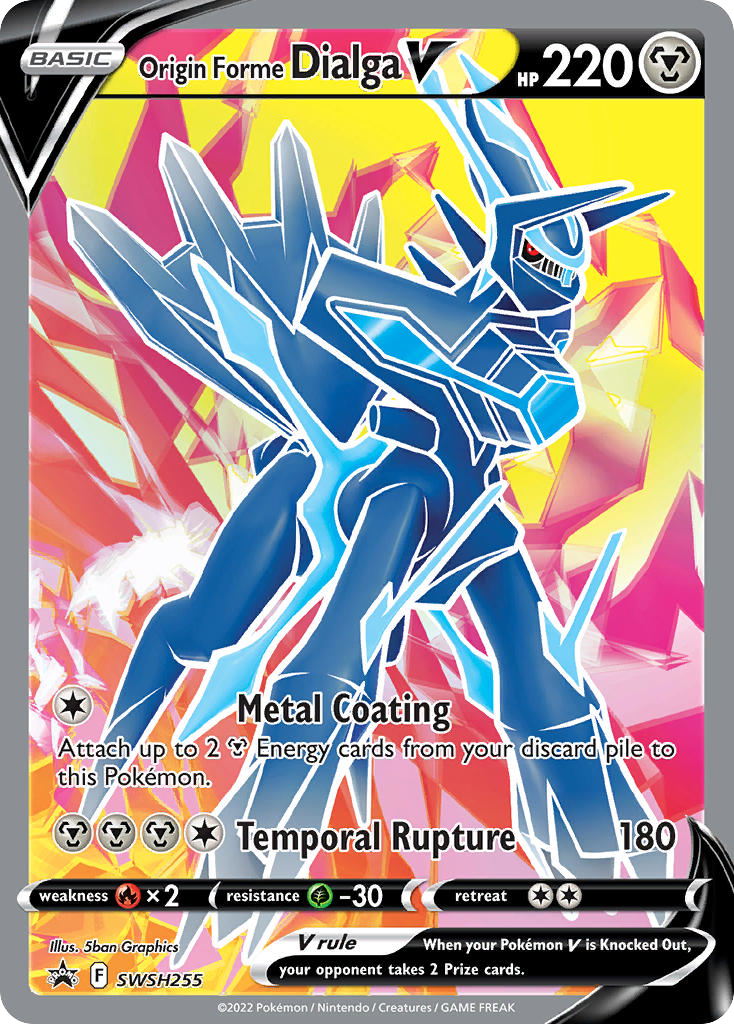 Origin Forme Dialga V – SWSH Black Star Promos