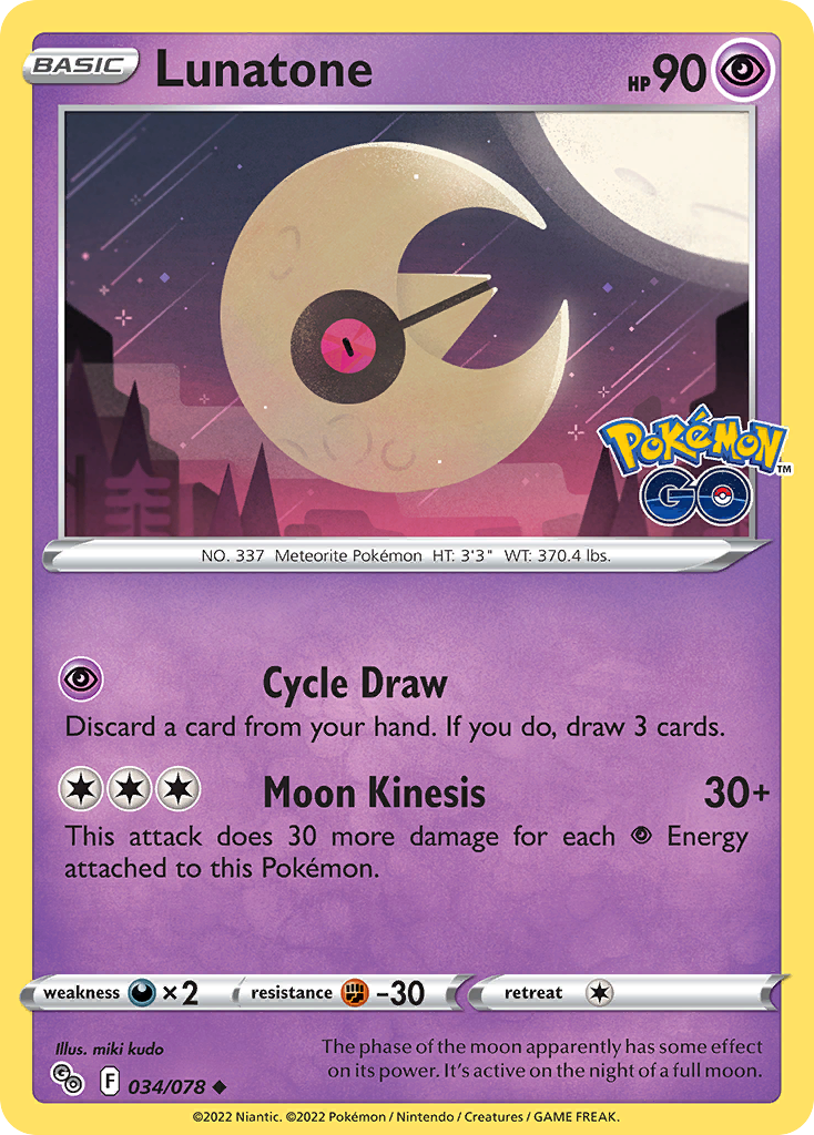 Lunatone – Pokémon GO