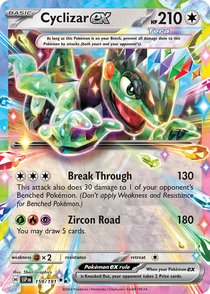 Cyclizar ex – Surging Sparks