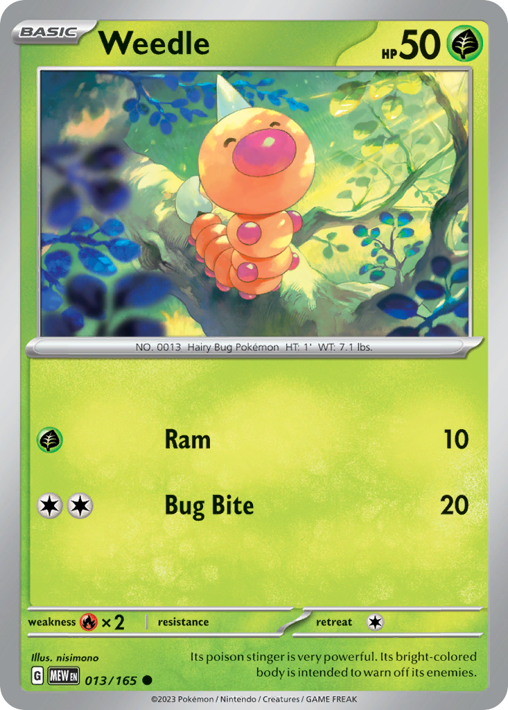 Weedle – 151