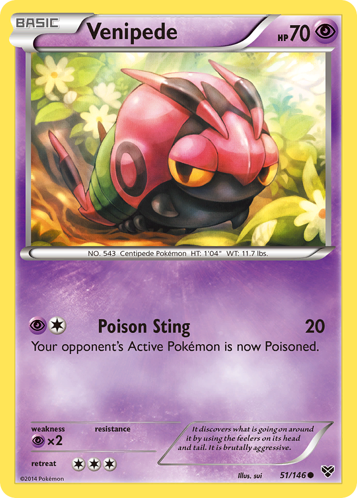Venipede – XY