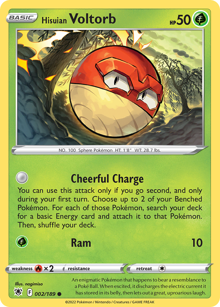 Hisuian Voltorb – Astral Radiance