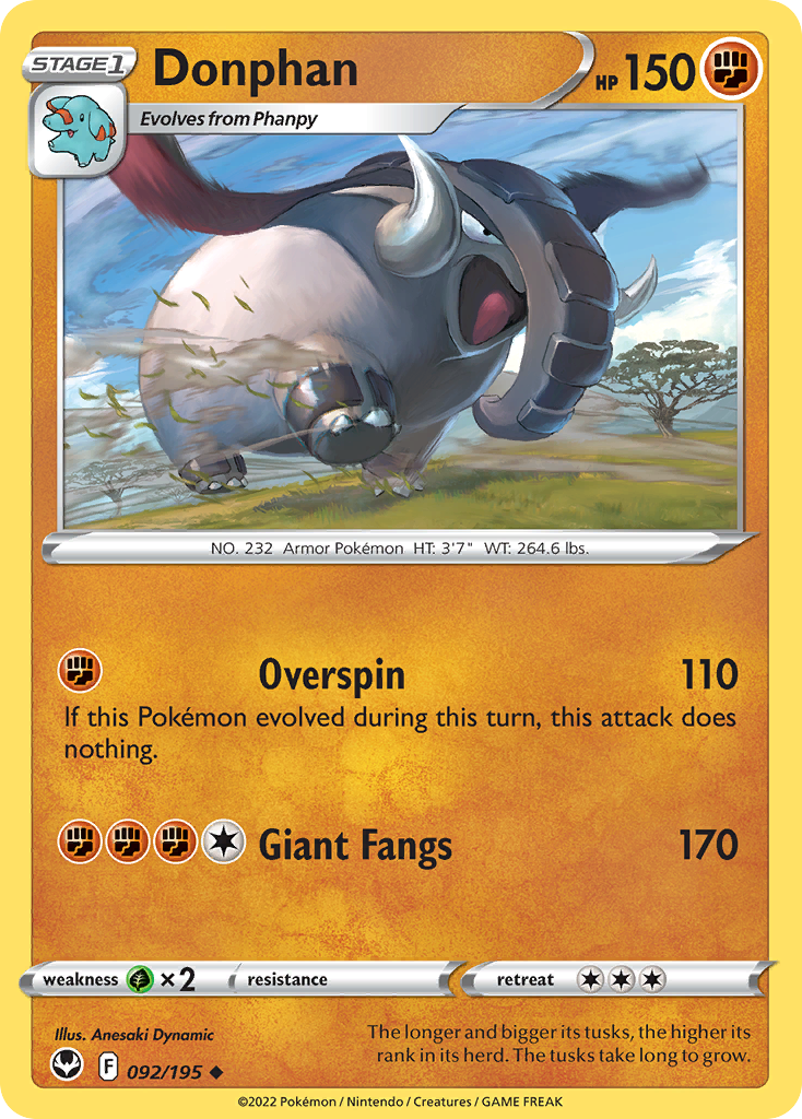 Donphan – Silver Tempest