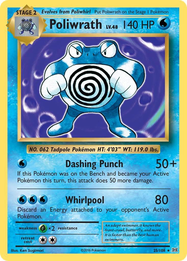 Poliwrath – Evolutions